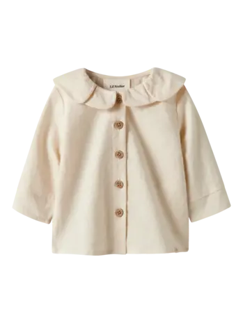Lil' Atelier Frosito LS Loose Shirt - Turtledove