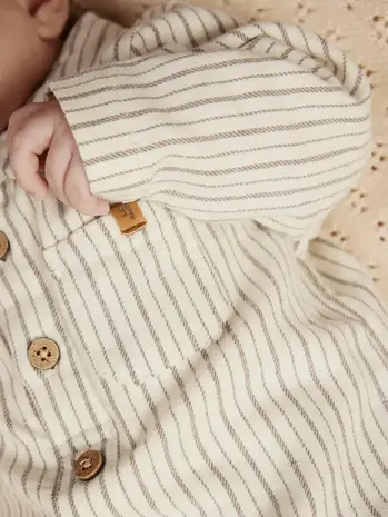 Lil' Atelier Felixo LS Body Shirt - Turtledove Sepia Tint