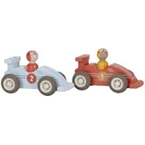 Little Dutch Pullback racewagens - Meerkleurig - Essentials Little Dutch Pullback racewagens - Meerkleurig - Essentials