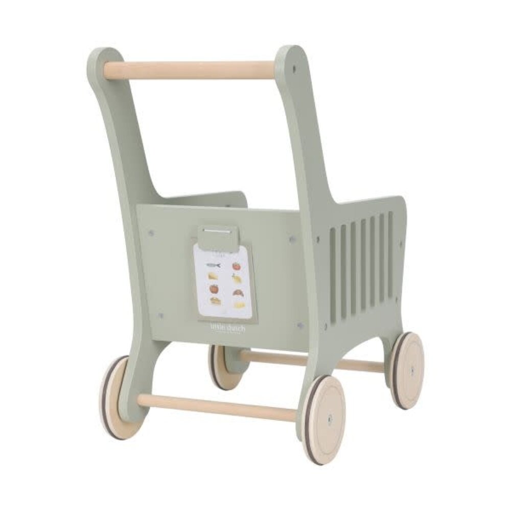 Little Dutch Houten winkelwagen