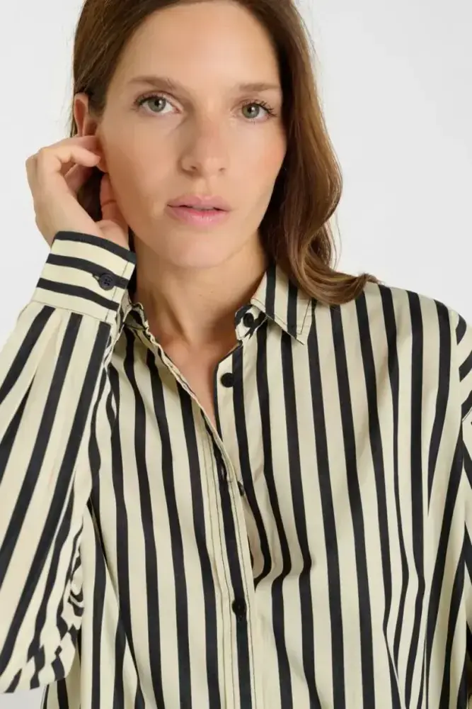 Le Temps des Cerises Blouse Blaka black