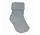 Cotton rib baby socks - Dusty Blue