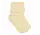 Cotton rib baby socks - Ecru
