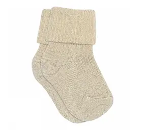 MP Denmark Ida glitter socks - Ecru