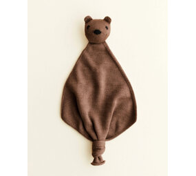 Hvid Teddy Tokki - Mocha