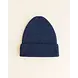 Hvid Beanie Fonzie KIDS - Blue Hvid Beanie Fonzie KIDS - Blue