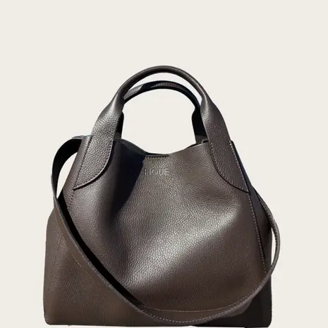 Fique the Label Eliza Bag - Chocolate