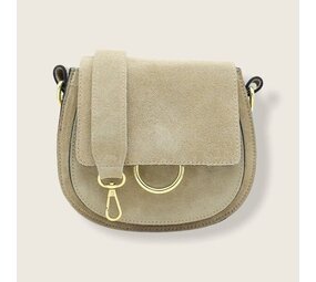 Fique the Label Romy Bag - Beige Suede