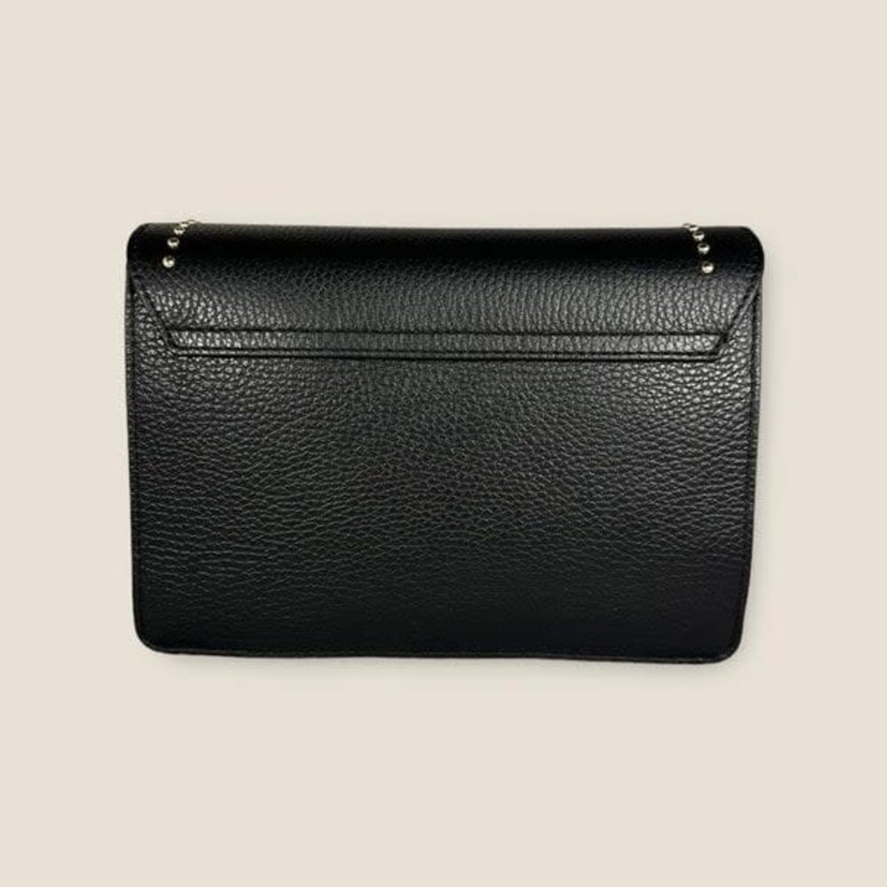 Fique the Label Alex Studs Bag - Black Leather