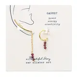 A Beautiful Story Miraculous Garnet Earring set A Beautiful Story Miraculous Garnet Earring set
