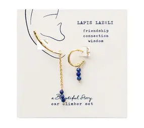 A Beautiful Story Miraculous Lapis Lazuli Earring set A Beautiful Story Miraculous Lapis Lazuli Earring set