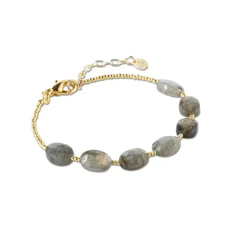 A Beautiful Story Glossy Labradorite Bracelet
