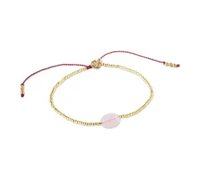 A Beautiful Story Secret Rose Quartz Bracelet A Beautiful Story Secret Rose Quartz Bracelet