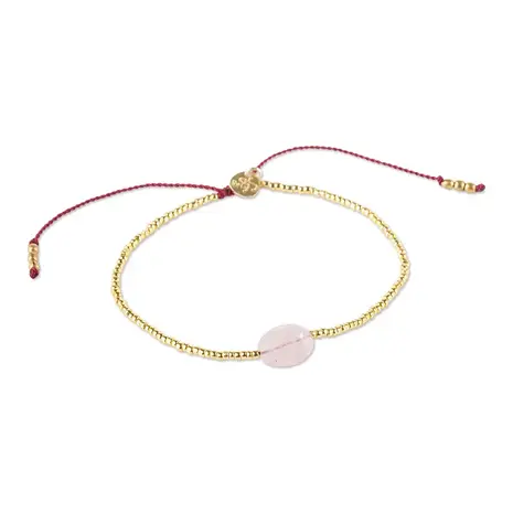 A Beautiful Story Secret Rose Quartz Bracelet