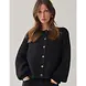 Summum Woman Cardigan Cozy melange knit – Black Summum Woman Cardigan Cozy melange knit – Black