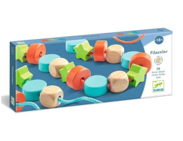 Djeco Rijgkralen Filacolor