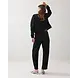 Summum Woman Jeans tapered Black denim leopard – Blackdenim Summum Woman Jeans tapered Black denim leopard – Blackdenim