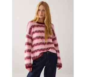 Summum Woman Sweater Brushed alpaca blend knit – Multicolour