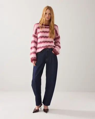 Summum Woman Jeans cocoon leg Twill comford denim – Nightbluedenim Summum Woman Jeans cocoon leg Twill comford denim – Nightbluedenim