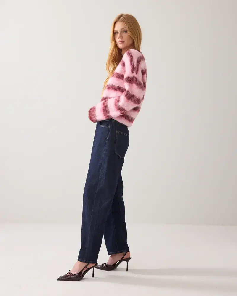 Summum Woman Jeans cocoon leg Twill comford denim – Nightbluedenim Summum Woman Jeans cocoon leg Twill comford denim – Nightbluedenim