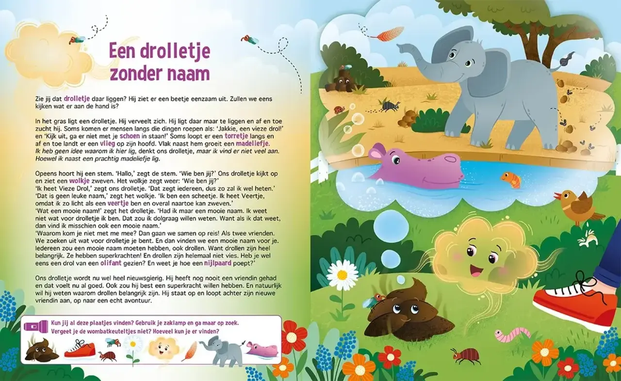 Speuren naar drolletjes en scheetjes Speuren naar drolletjes en scheetjes