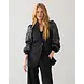 Summum Woman Blazer Pinstripe shiny – Black Summum Woman Blazer Pinstripe shiny – Black