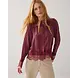 Summum Woman Blouse lace cupro – Merlot Summum Woman Blouse lace cupro – Merlot