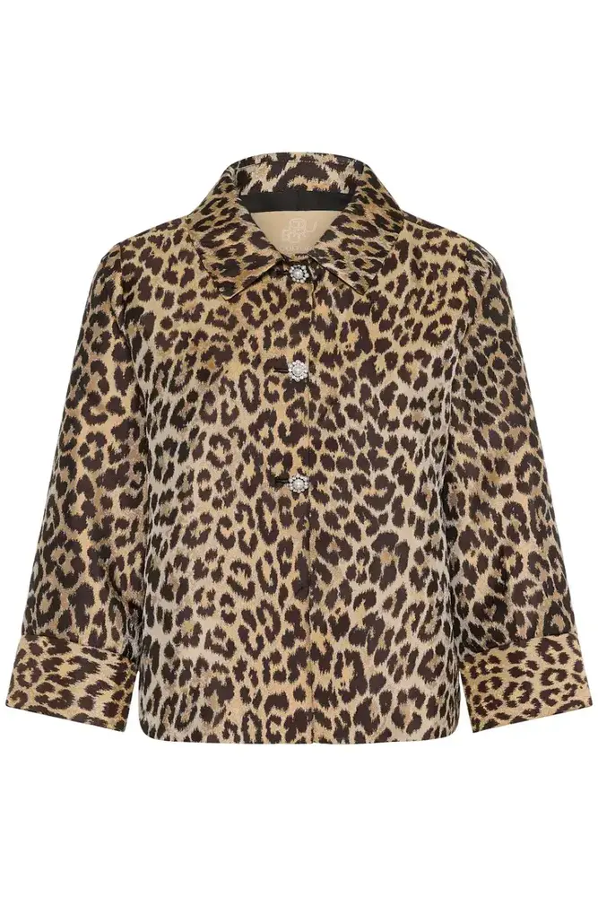 Culture Carol Muxi Jacket - Leopard