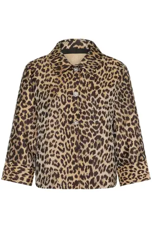 Culture Carol Muxi Jacket - Leopard