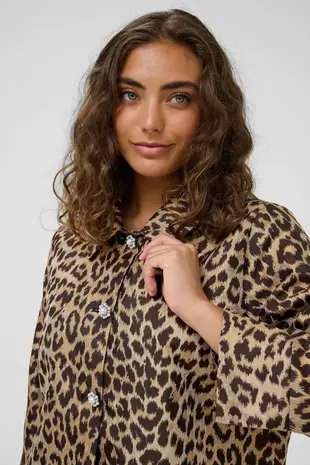Culture Carol Muxi Jacket - Leopard