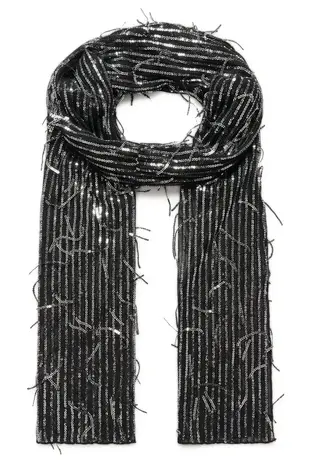 Culture Bling Scarf - Silver
