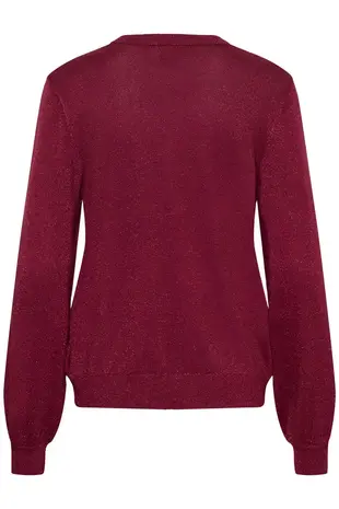 Culture Fay Cardigan - Zinfandel