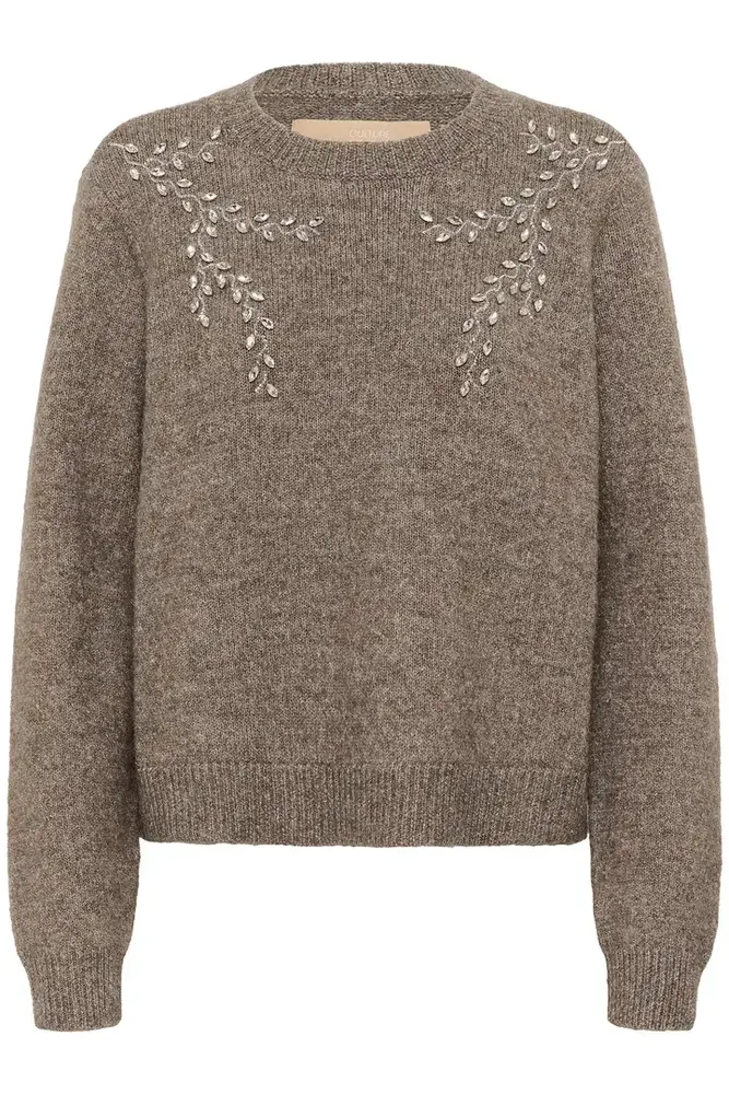 Culture Osana Kimmy Bling Pullover - Falcon Melange