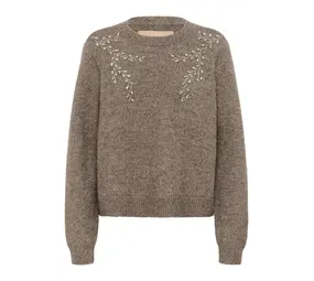 Culture Osana Kimmy Bling Pullover - Falcon Melange Culture Osana Kimmy Bling Pullover - Falcon Melange