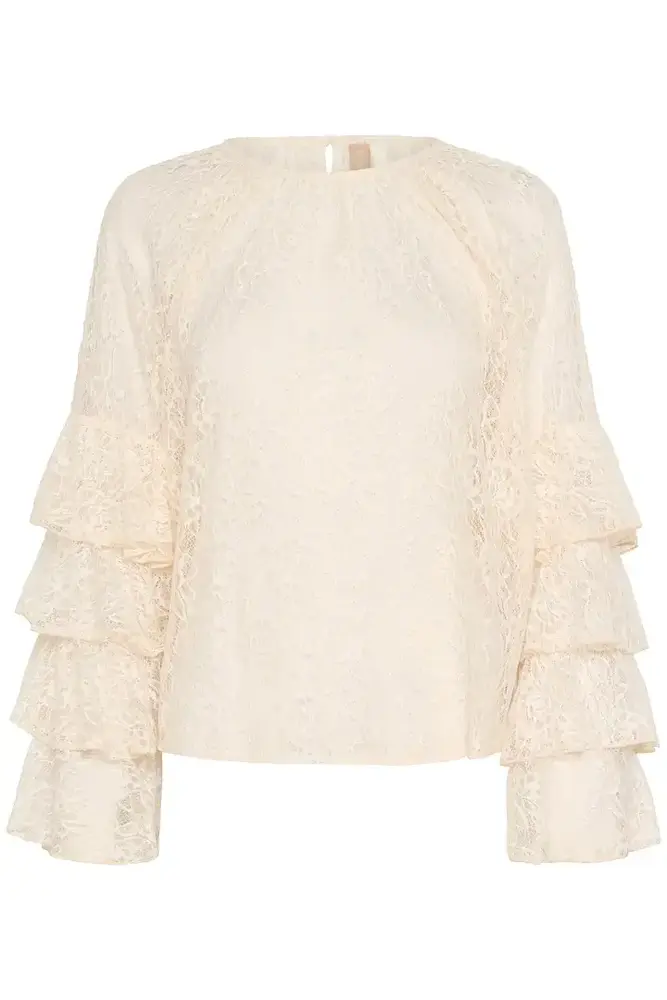 Culture Clemency Blouse - Whitecap