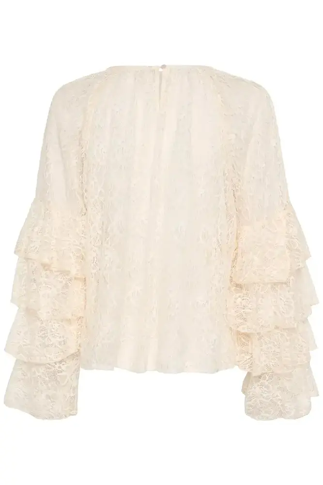 Culture Clemency Blouse - Whitecap