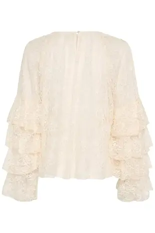 Culture Clemency Blouse - Whitecap