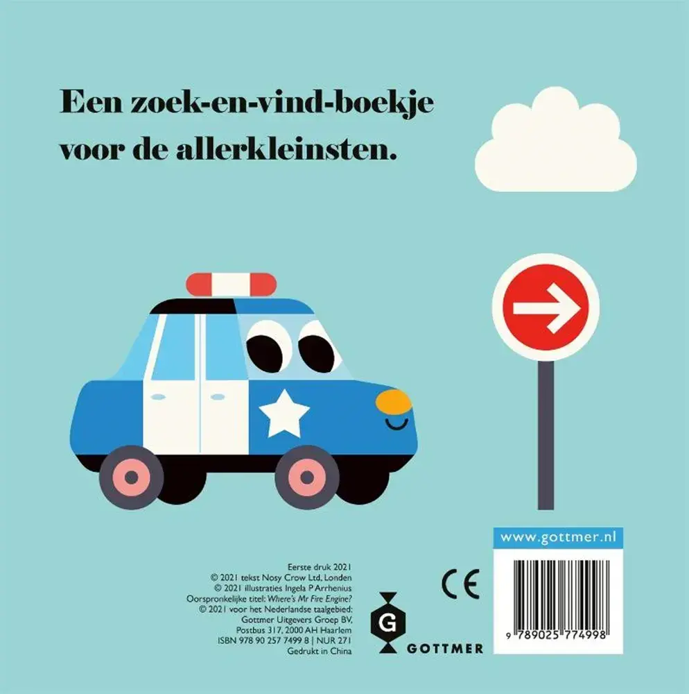 Flapjesboek: Brandweerwagen, waar ben je?