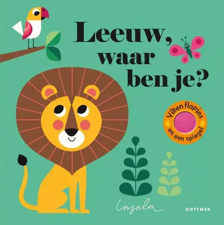 Flapjesboek: Leeuw, waar ben je?