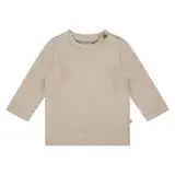 A Tiny Story Baby T-Shirt Long Sleeve - Oatmeal Melange