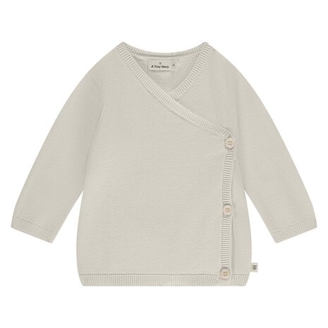 A Tiny Story Baby Cardigan Cross Body - Ivory