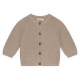 A Tiny Story Baby Baby Cardigan - Oatmeal Melange A Tiny Story Baby Baby Cardigan - Oatmeal Melange