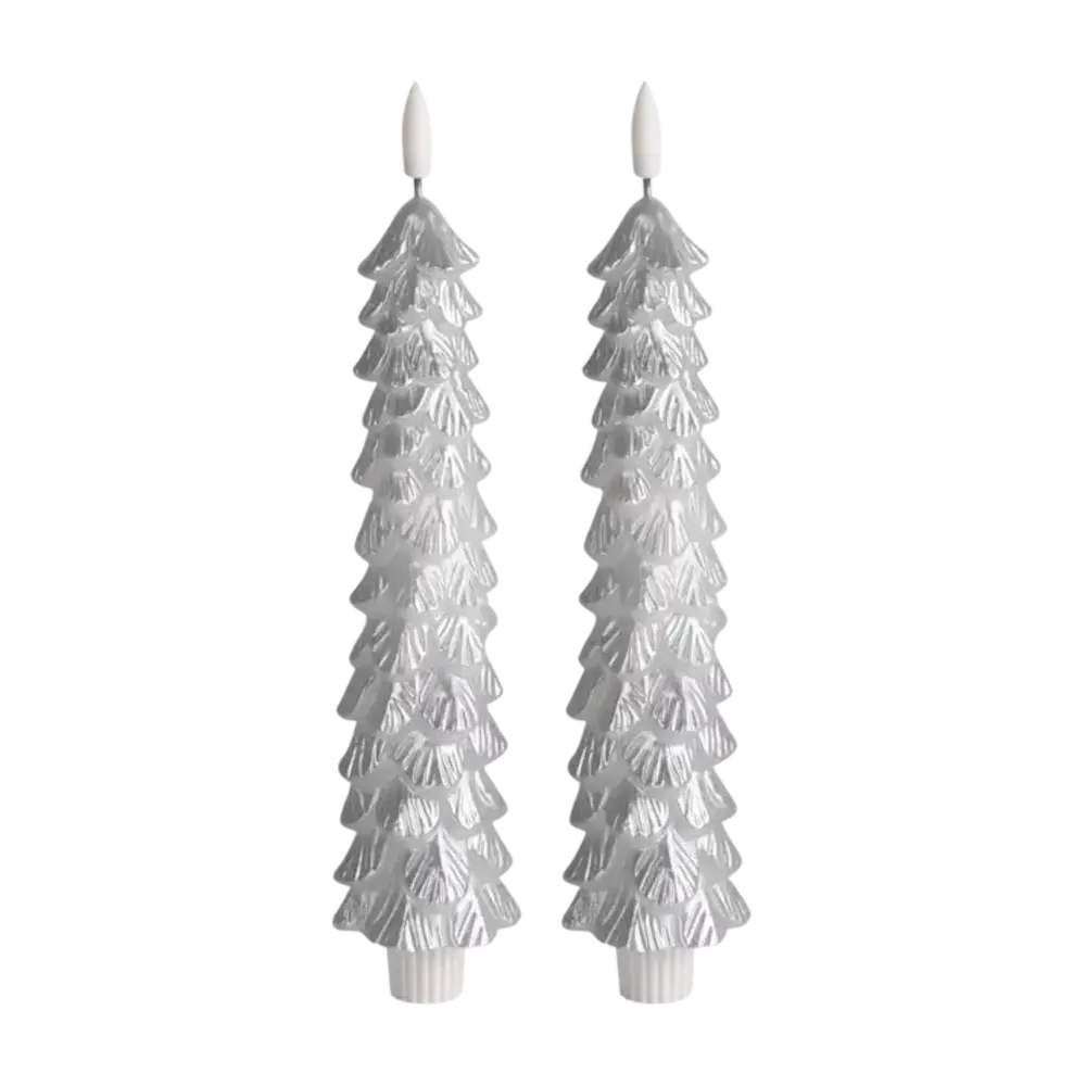 Aifcandles Led X-Mas Tree Silver set v 2 Aifcandles Led X-Mas Tree Silver set v 2