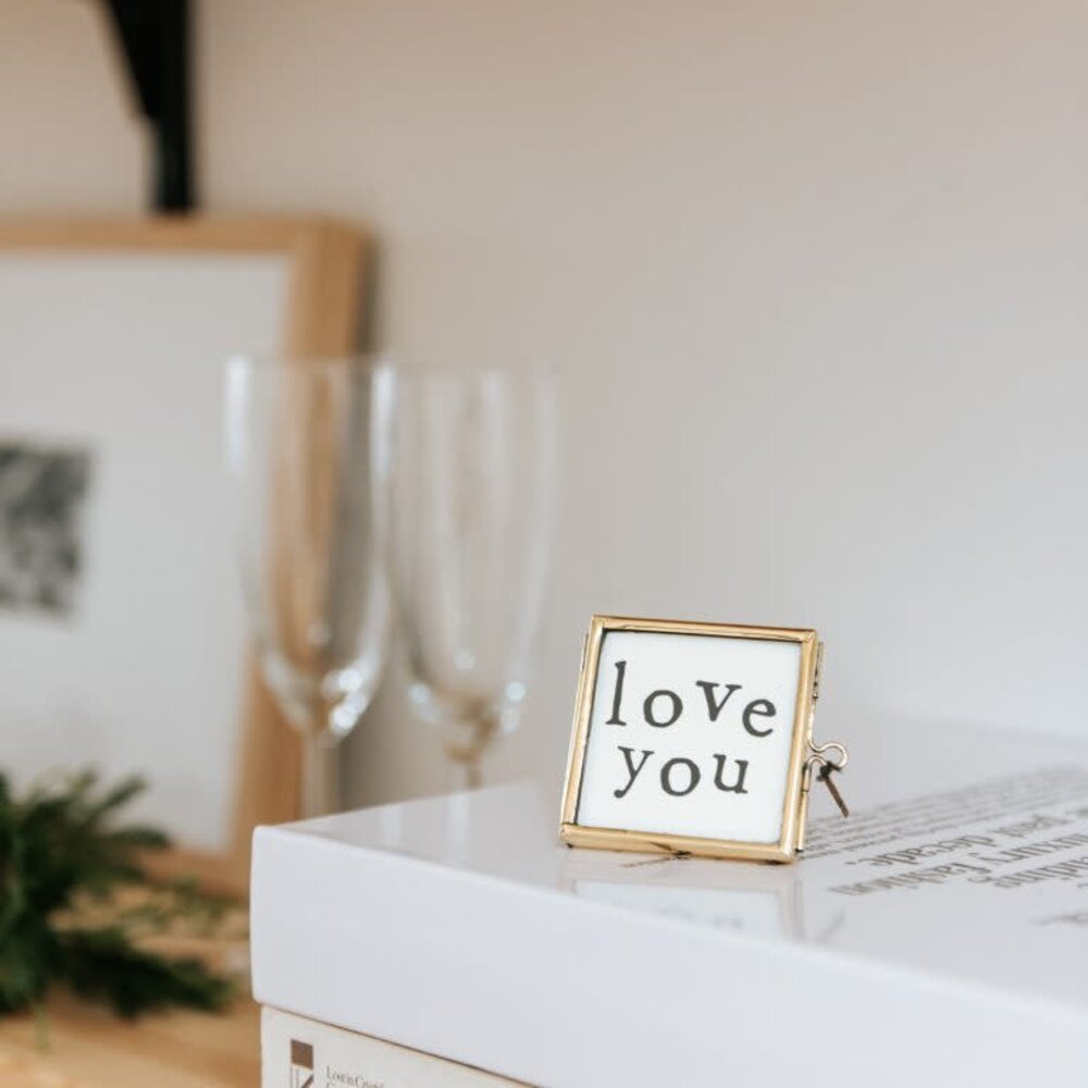 Ikpakjein Staand lijstje - Love you (groot) Ikpakjein Staand lijstje - Love you (groot)