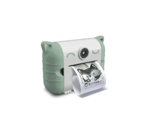 Kidywolf Kidyprint - Fototoestel met  thermische printer groen