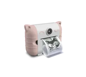 Kidywolf Kidyprint - Fototoestel met  thermische printer roze