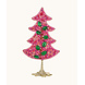 Doing Goods Whimsy Christmas Tree Pink Doing Goods Whimsy Christmas Tree Pink