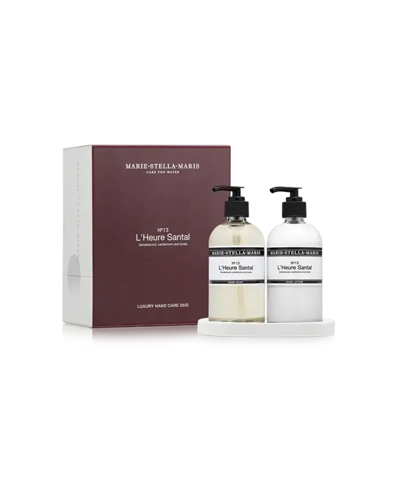 Marie-Stella-Maris Luxury Hand Care Duo L'Heure Santal Marie-Stella-Maris Luxury Hand Care Duo L'Heure Santal