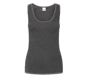 ICHI Mafa Top - Dark grey melange