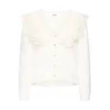 ICHI Datia Cardigan - Cloud Dancer